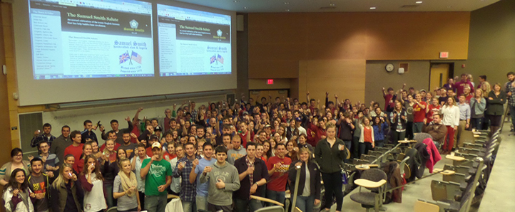 ISU Smith Salute toast